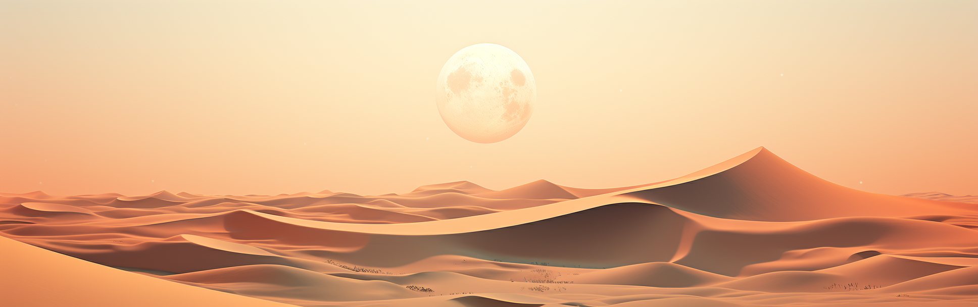 soft pale dunes under a cream sky